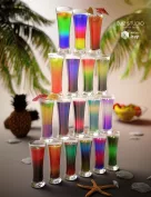 Liquid 3 Iray Shaders - Mixed Cocktails