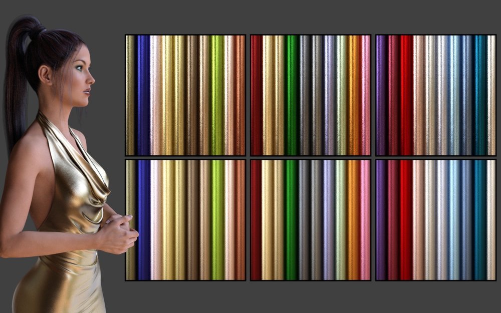 Metallic Leathers for Iray