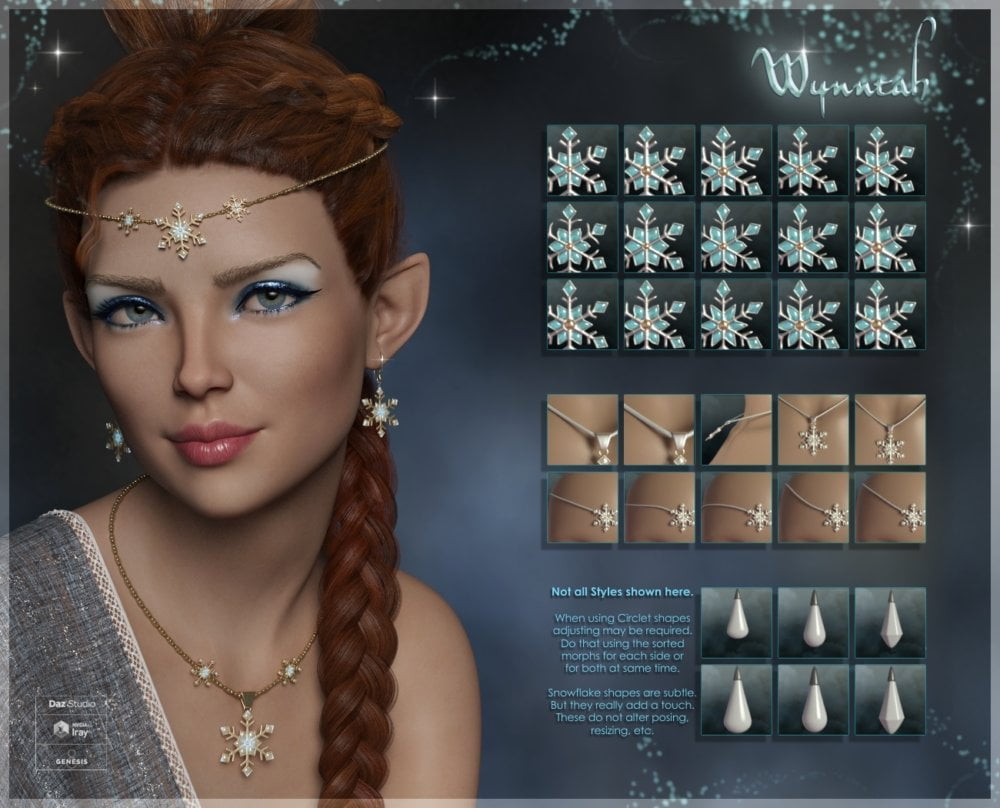 Wynntah Snowflake Jewelry