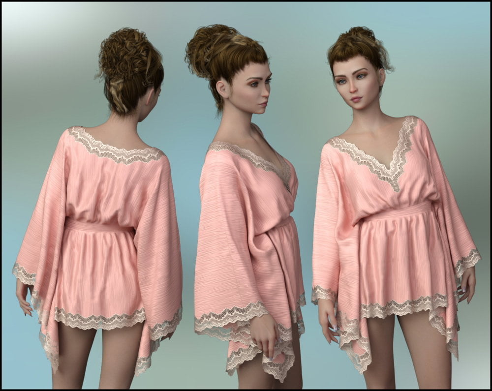 dForce - Short Kaftan for G8F