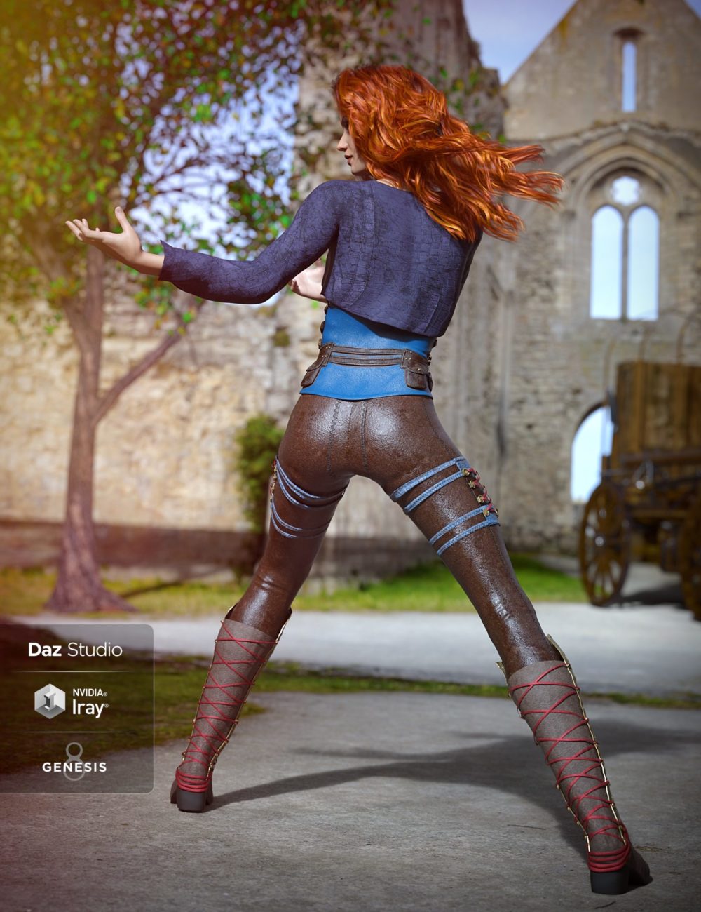 Soul Keeper Outfit for Genesis 8 Female(s)