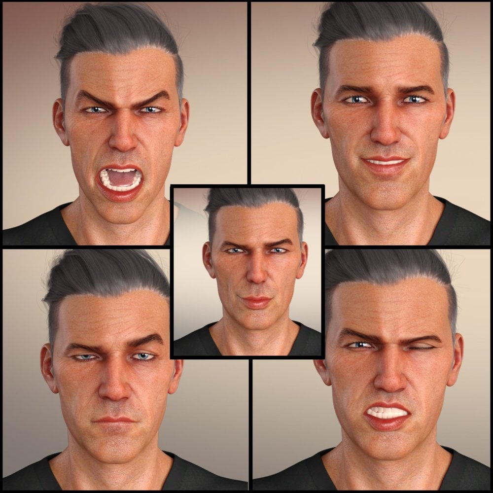 Z Still Got It Poses and Expressions for Genesis 8 Male and Christian 8