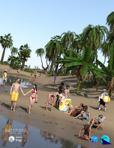 00-now-crowd-billboards-beach-life-daz3d-2