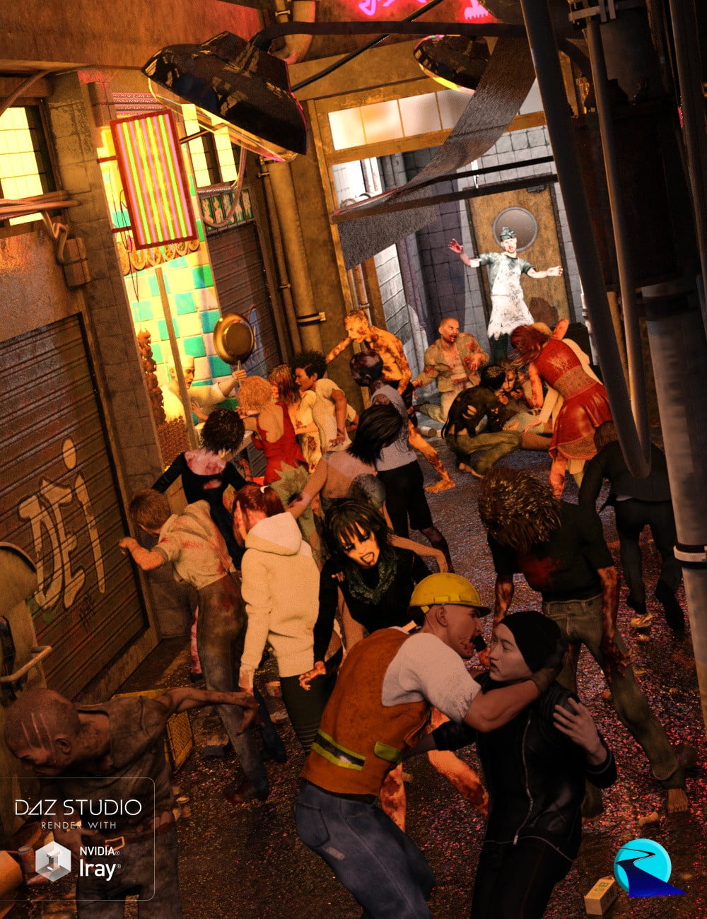 Now-Crowd Billboards - Zombie Apocalypse