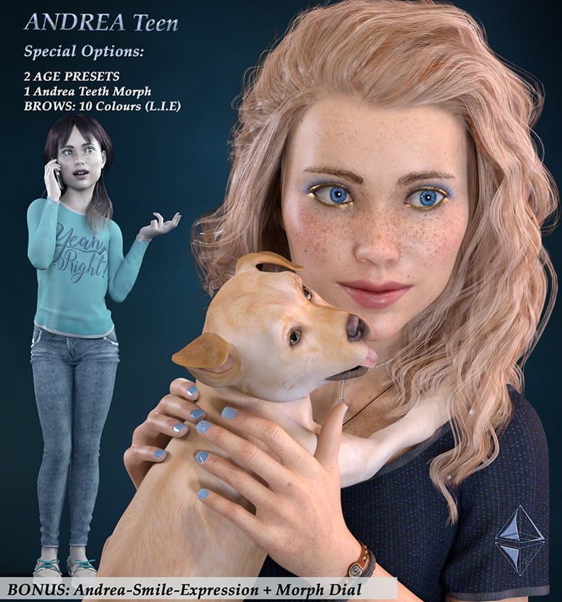ANDREA Teen for G8F