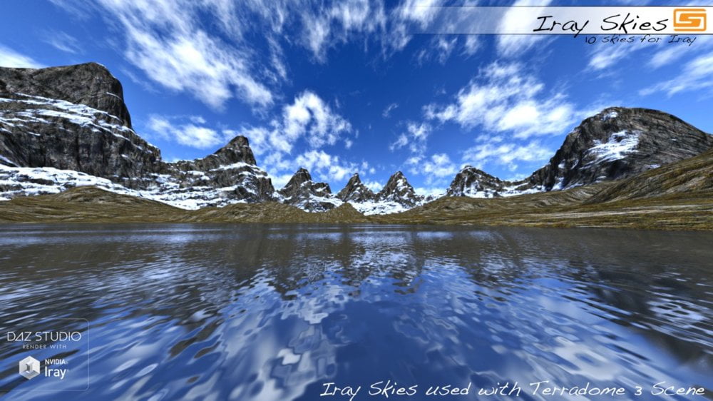 Iray Skies - 10 Skies for Use with Iray
