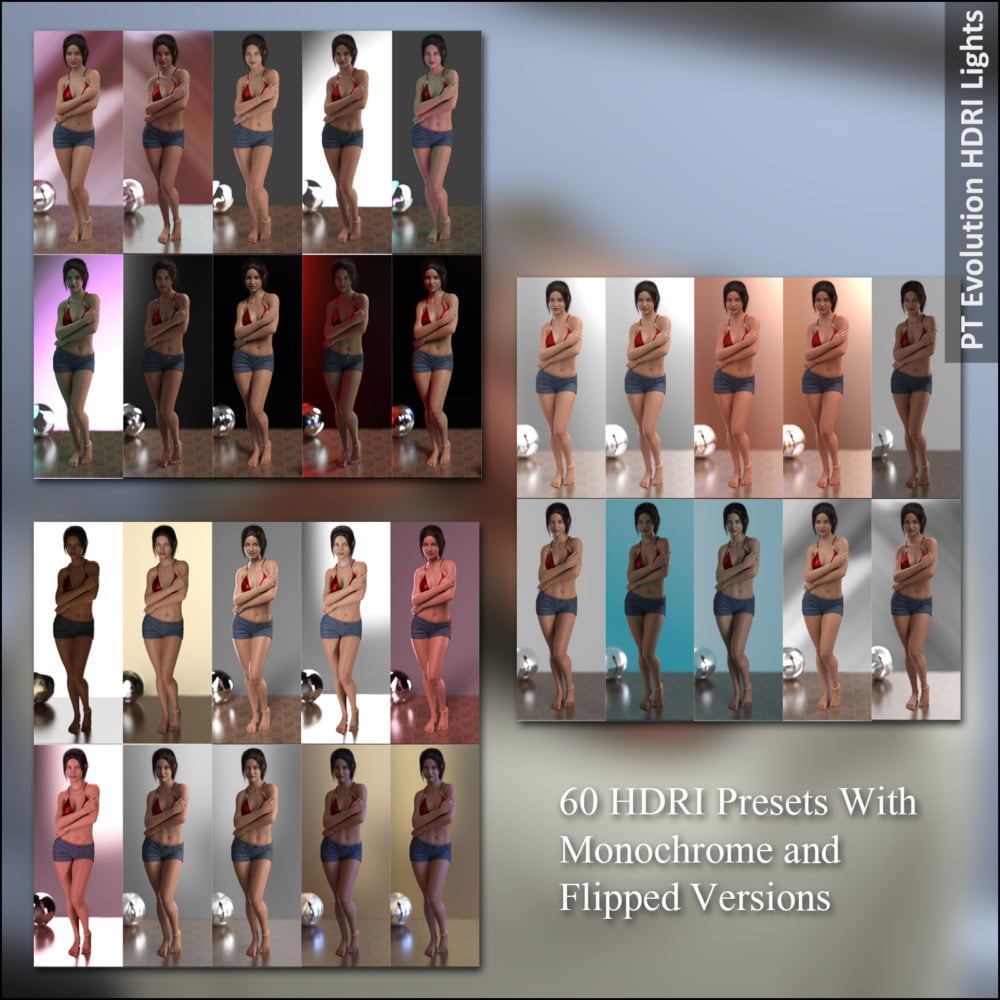 Paper Tiger's Evolution HDRI Lights