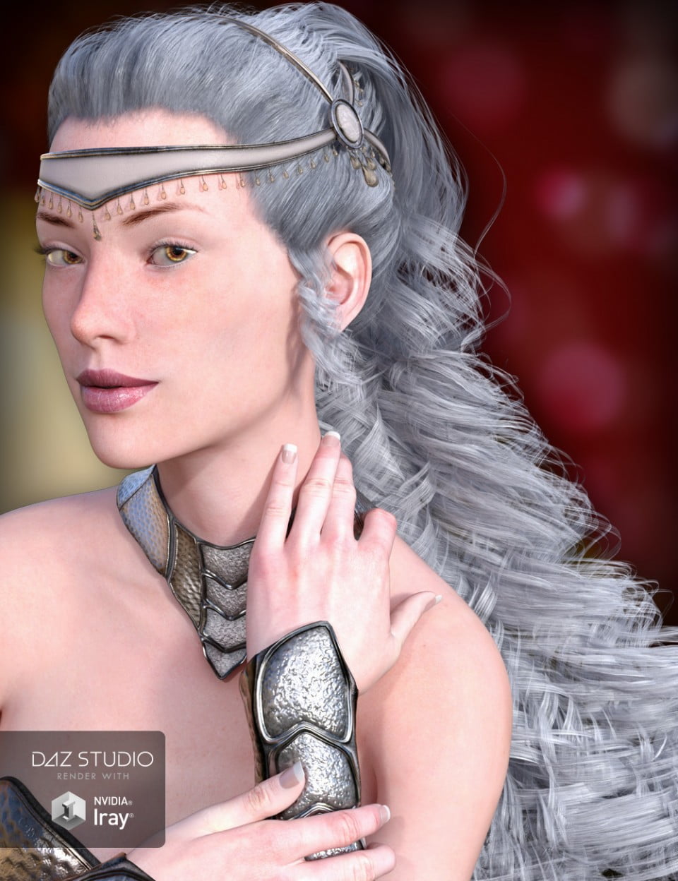 Teardrop Hair for Genesis 3 and 8 Female(s)