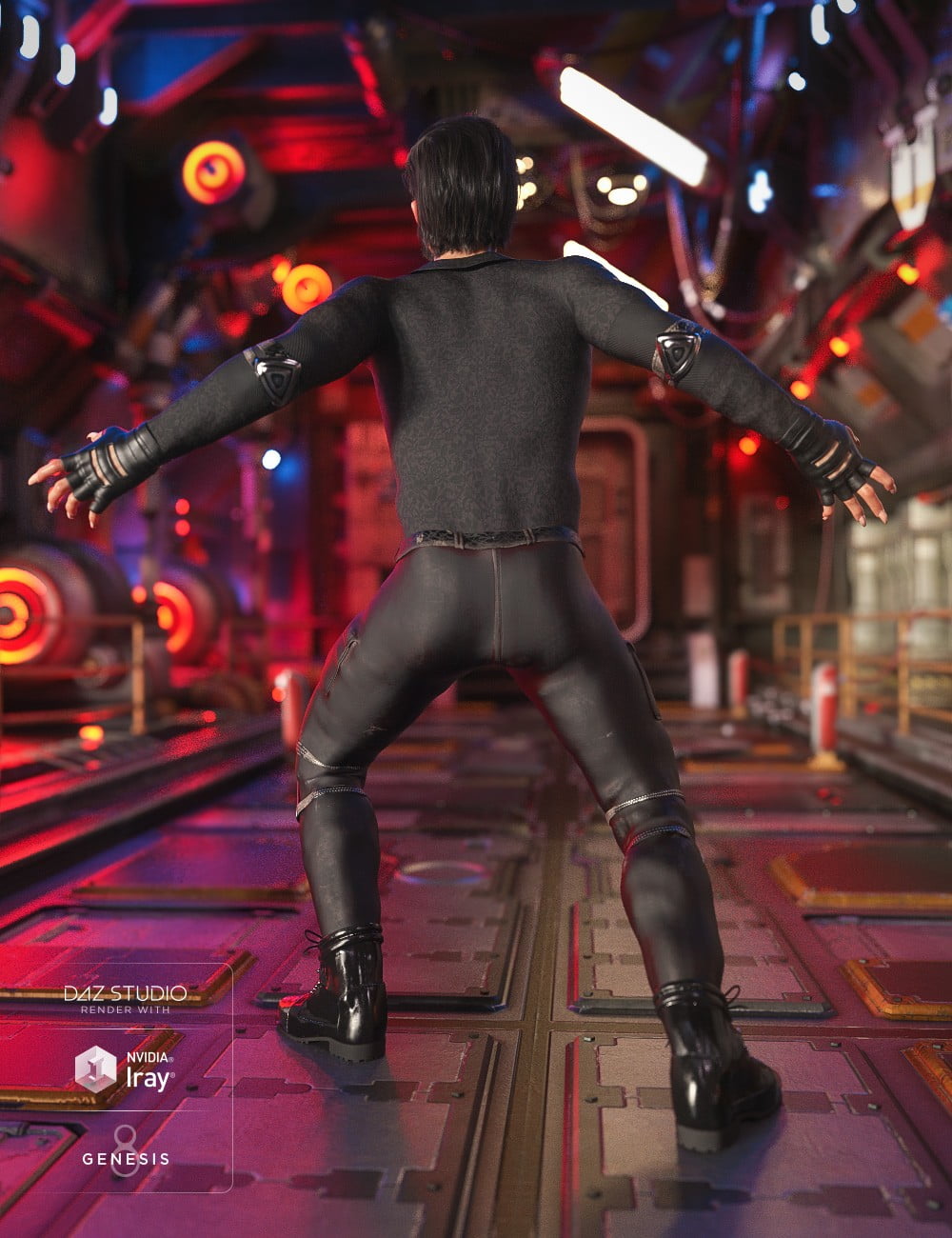 Alpha Team Outfit for Genesis 8 Male(s)