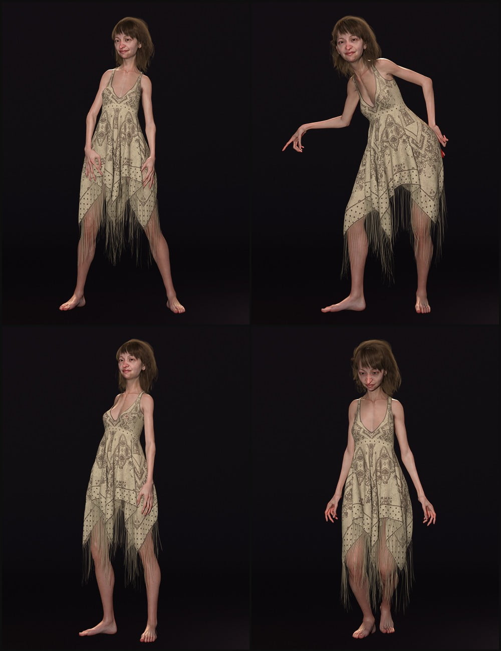 Quixotry's Poses for Edie 8