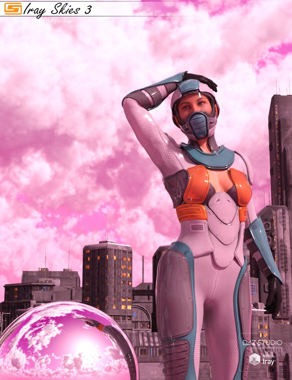 Iray Skies 3 - 10 Skies (HDRIs) for use with Iray