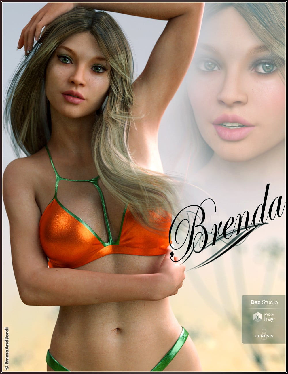 EJ Brenda Deluxe Pack For Genesis 8 Female