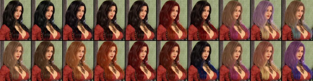 Gigi Hair for Genesis 8 and 3 Female(s)