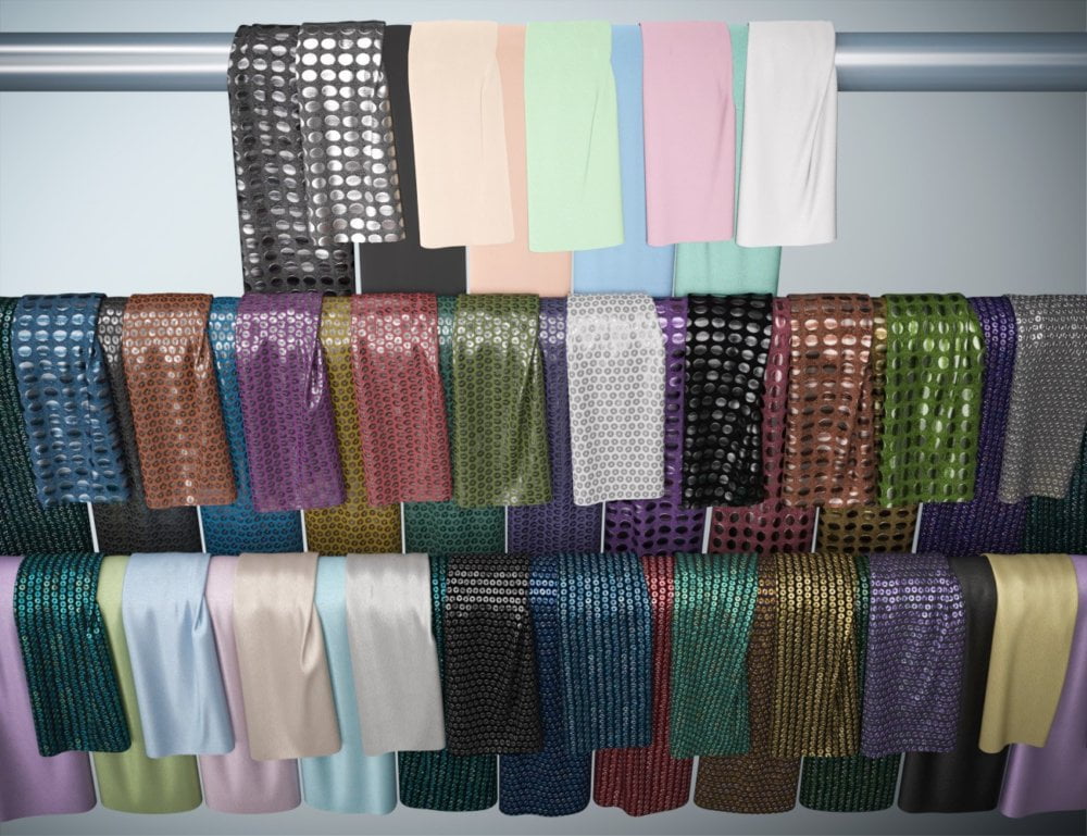 Glamour Fabric Shaders 2 - Merchant Resource and Shaders for Iray