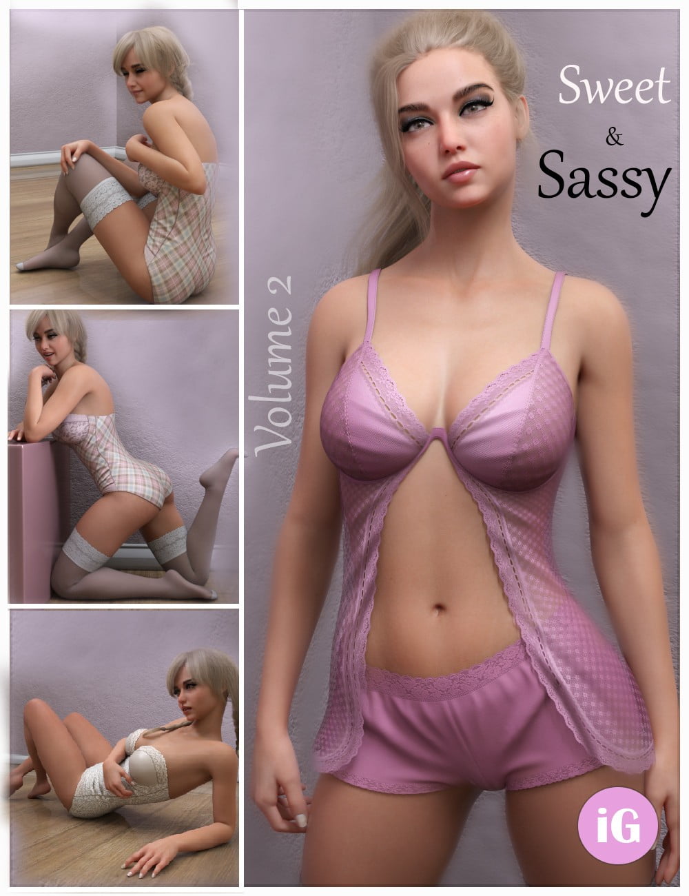 iG Sweet & Sassy Pose Collection Vol. 2 for Genesis 8 Female(s)