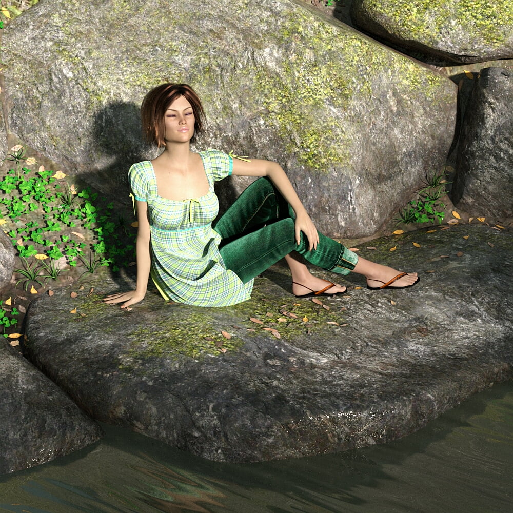 Pretty Plaid for Breezy Picnic Outfit