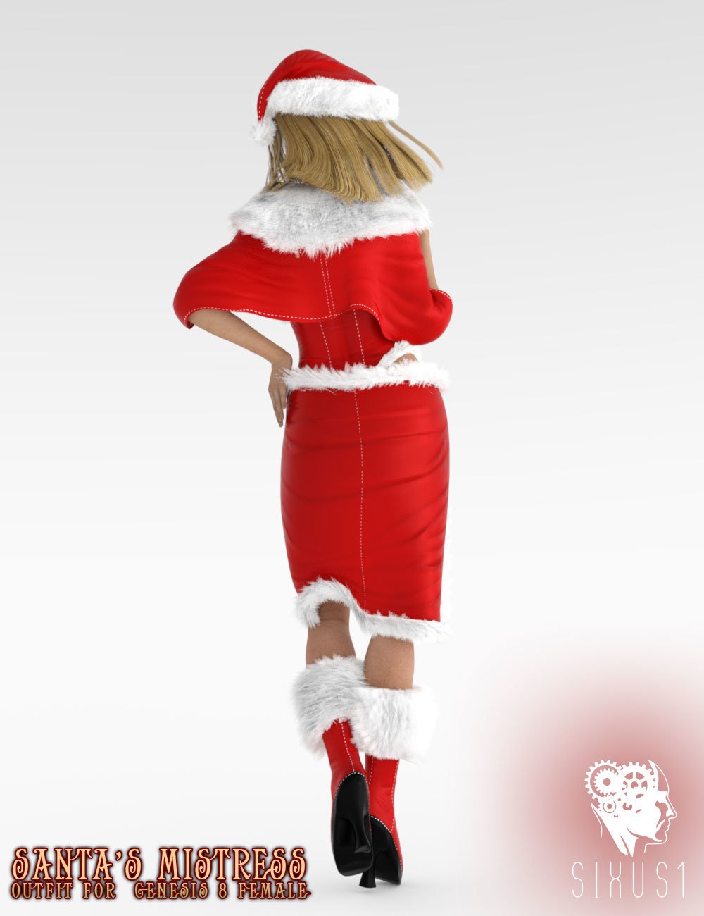 Santas Mistress 2018 for Genesis 8 Female