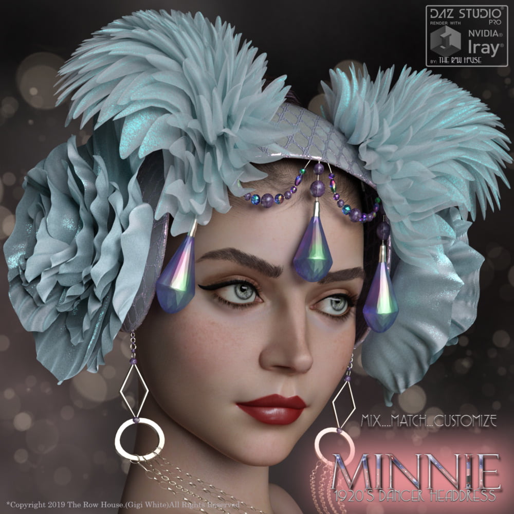 Minnie 1920's Dancer Headdress G8