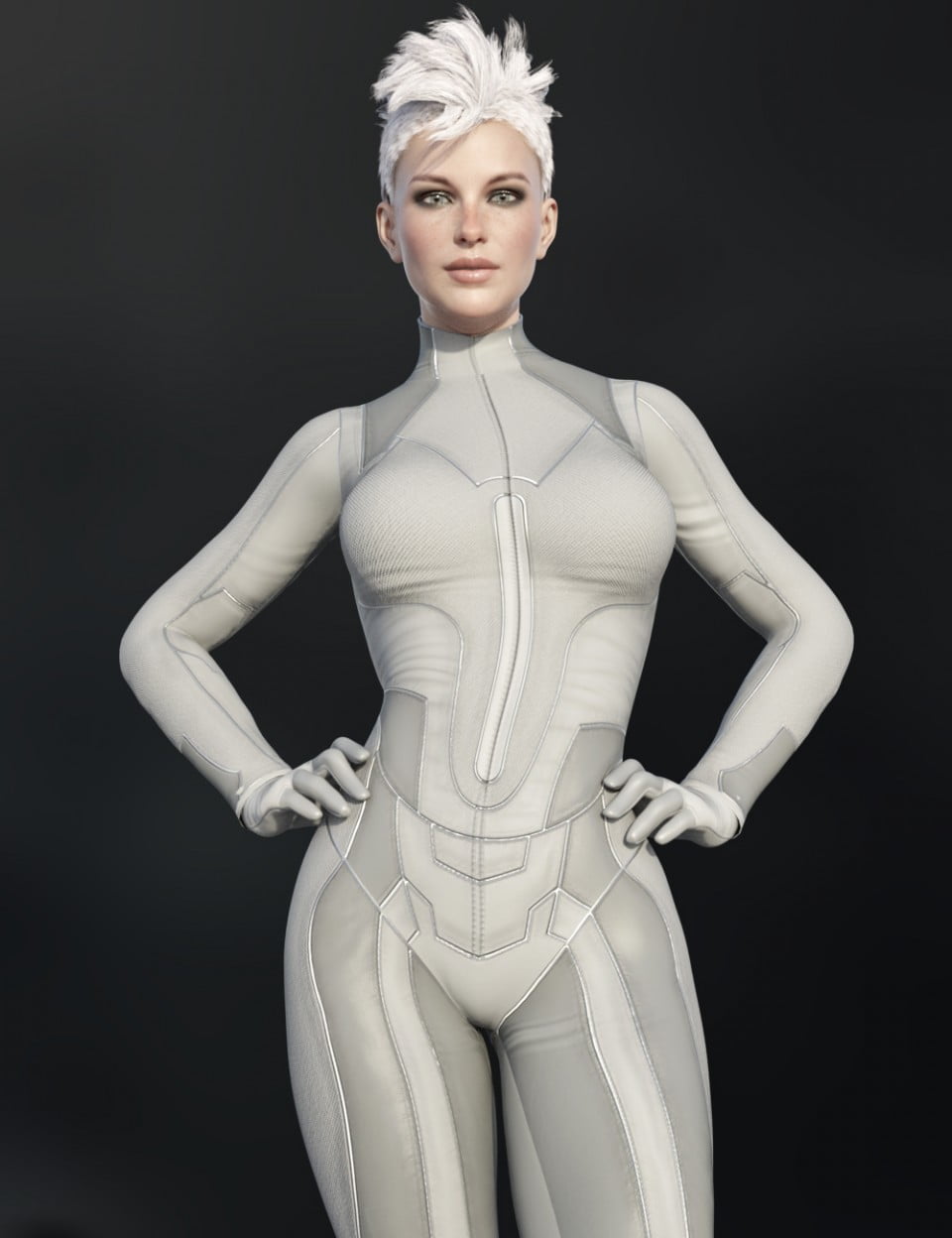 X-Fashion Sci Bodysuit 8 for Genesis 8 Female(s)