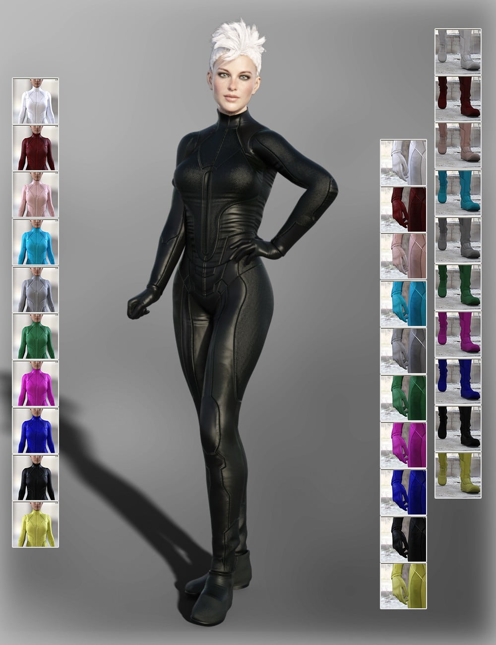 X-Fashion Sci Bodysuit 8 for Genesis 8 Female(s)