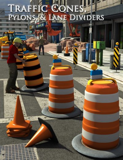 00-main-traffic-cones-pylons-and-lane-dividers-daz3d-2