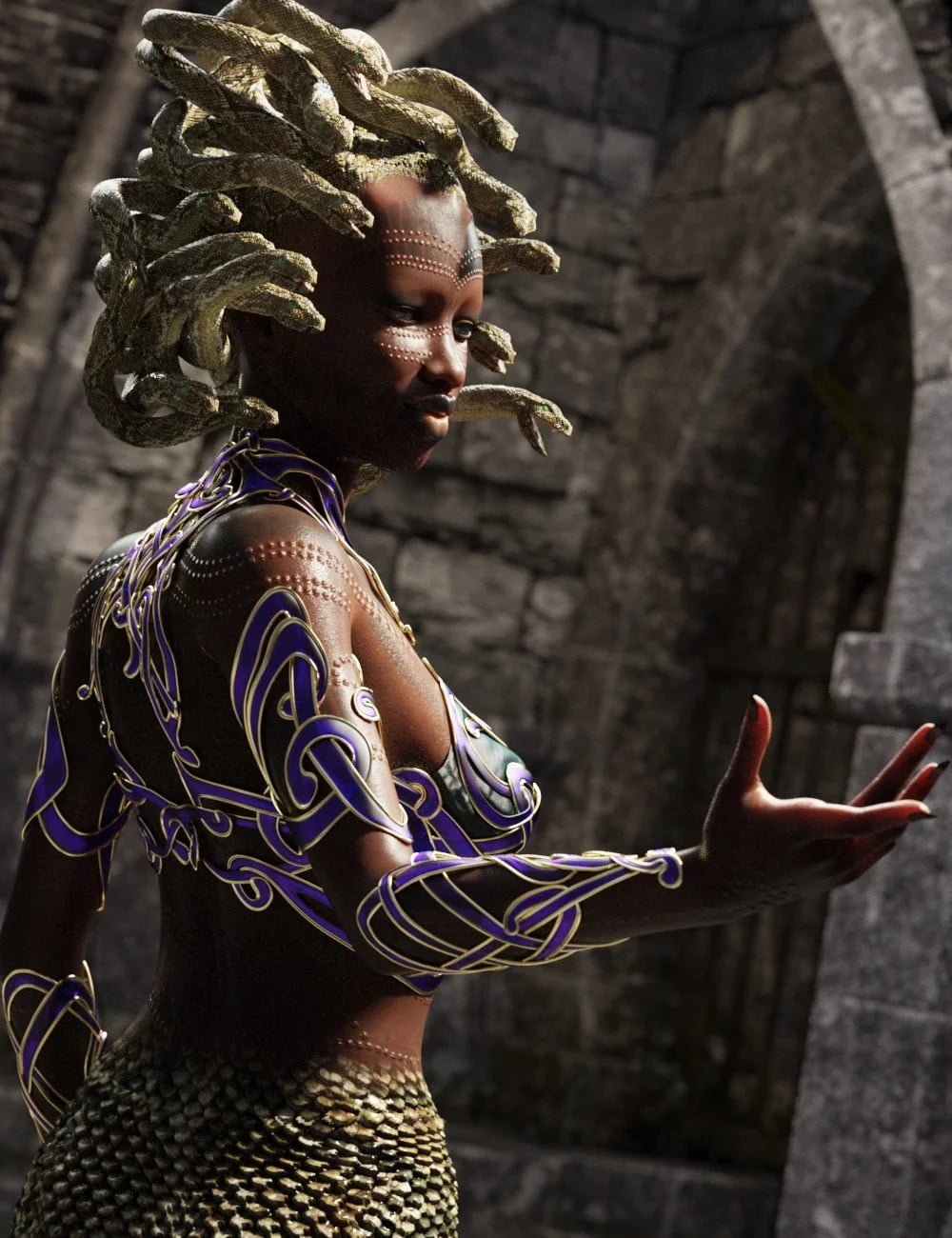 Medusa Maker for Genesis 8 Female