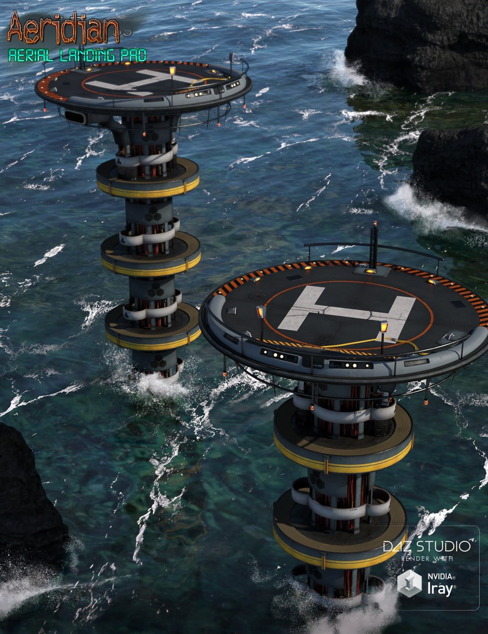 Aeridian Aerial Landing Pad & Platforms