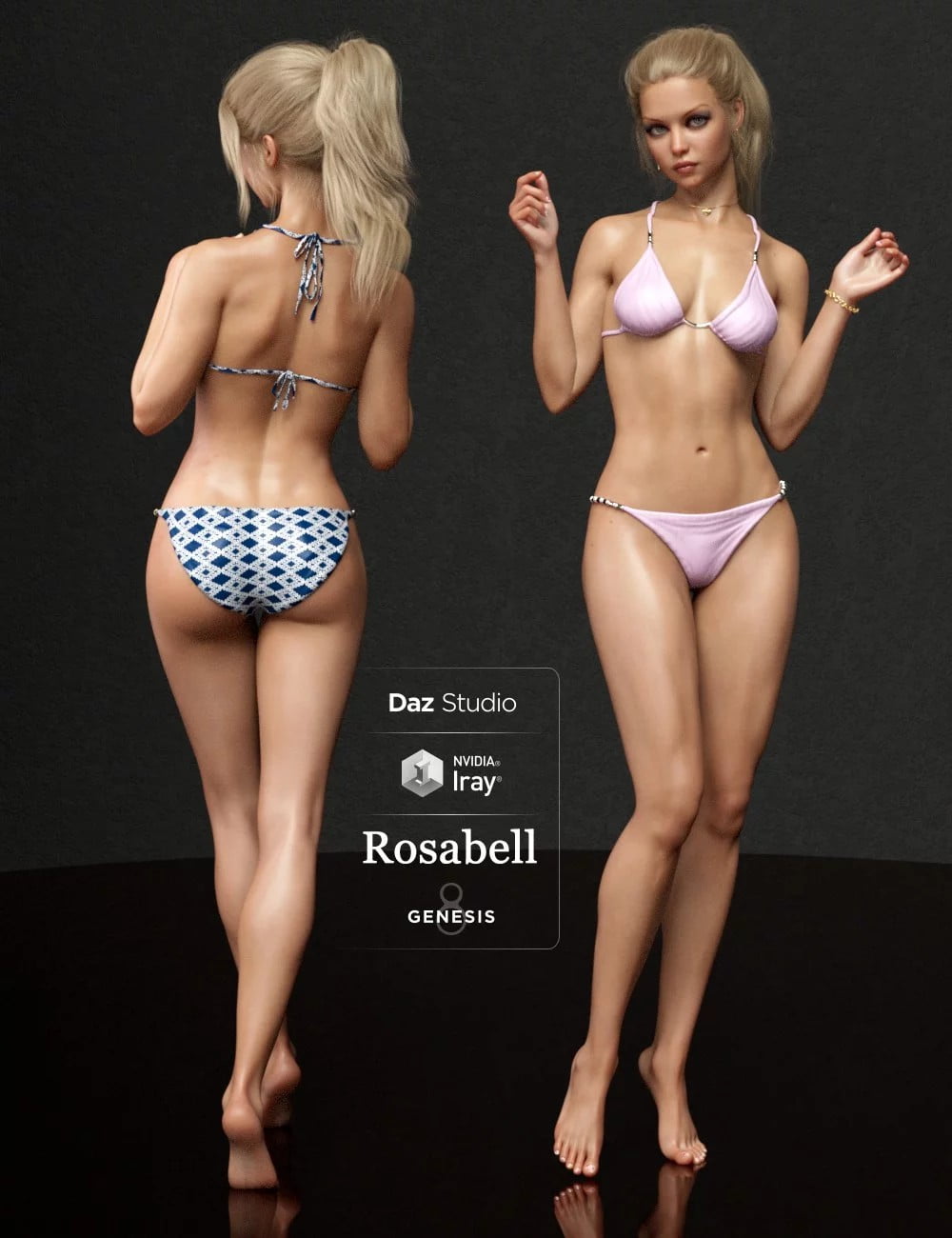 Rosabell HD And Lounge Wear For Genesis 8 Female
