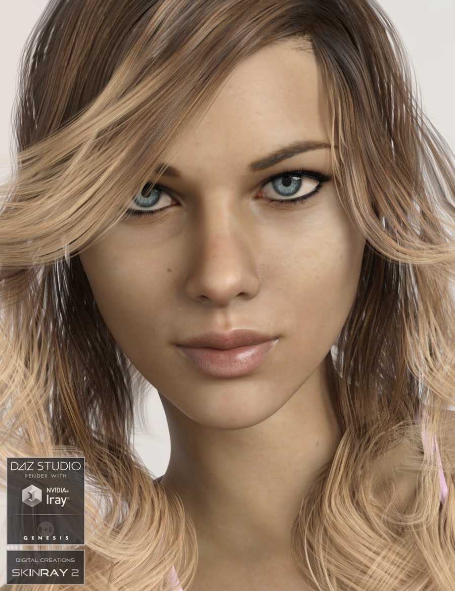 Anatomically Correct: Paige  for Genesis 3 and Genesis 8 Female