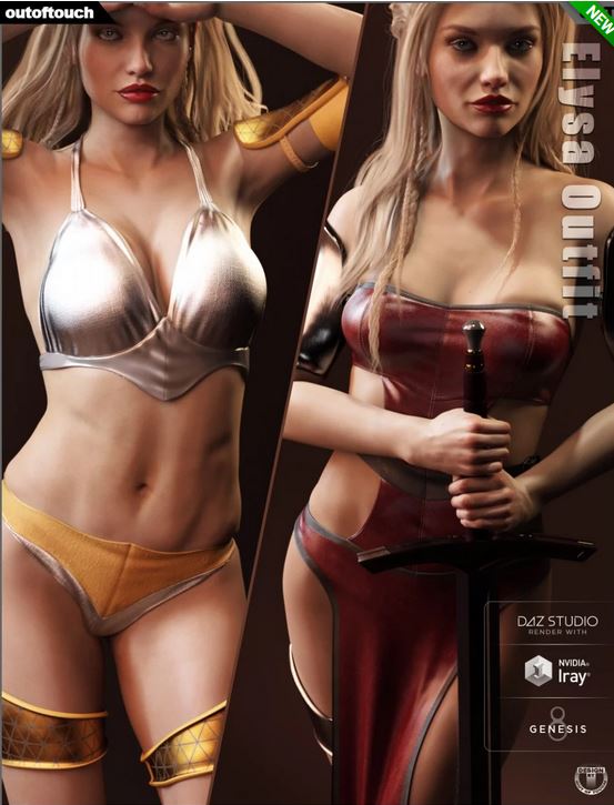 Elysa Outfit for Genesis 8 Female(s)