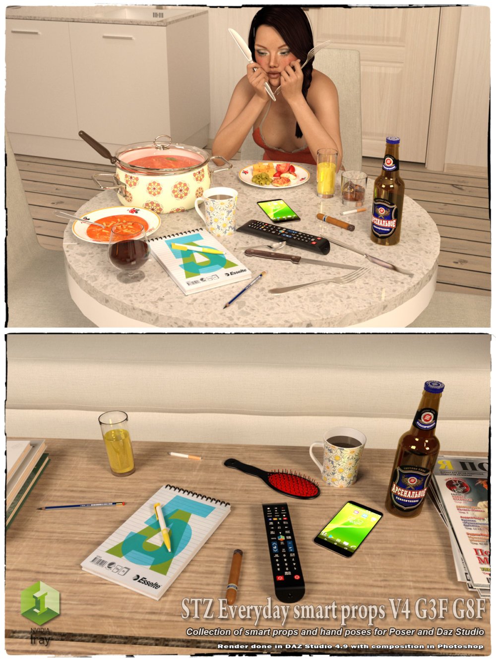 STZ Everyday smart props V4 G3F G8F