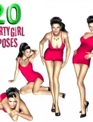 20 Party Girl Poses for V4