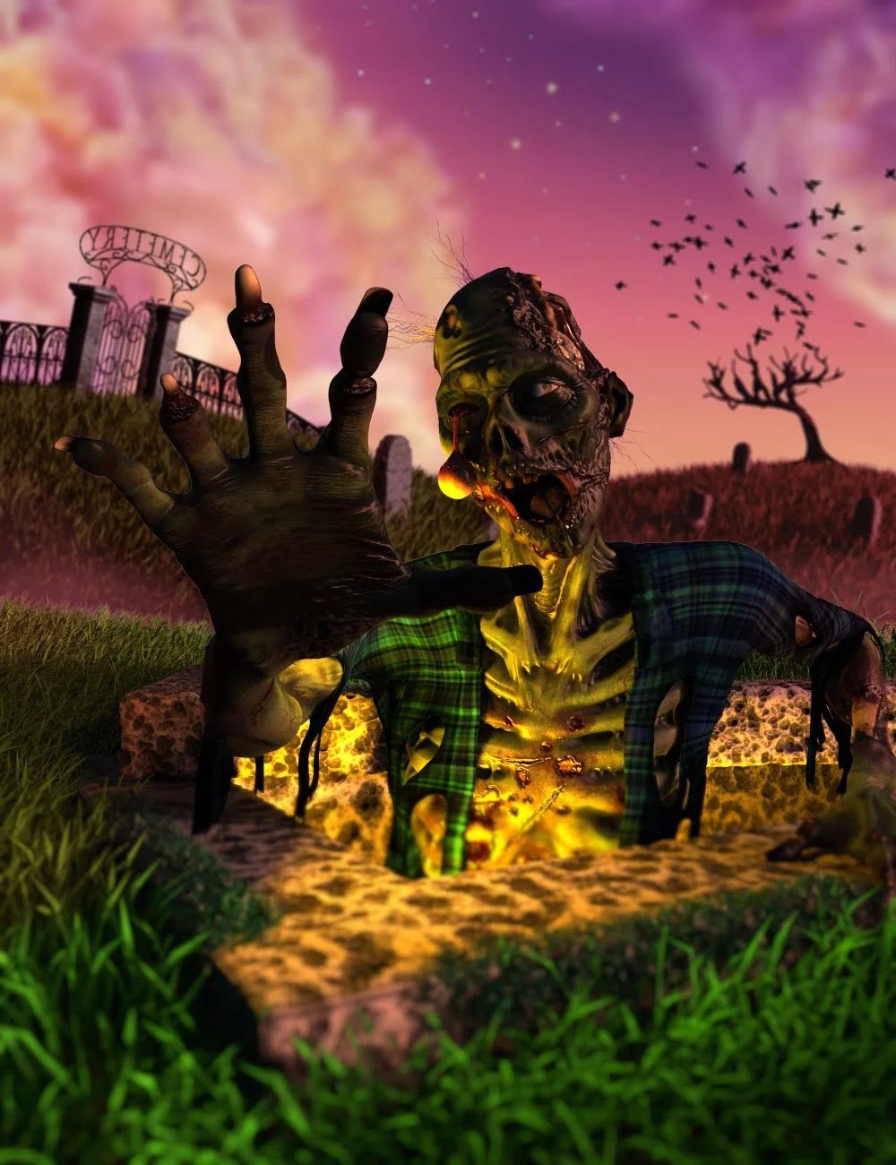 Brain Eater HD for Genesis 8 Male