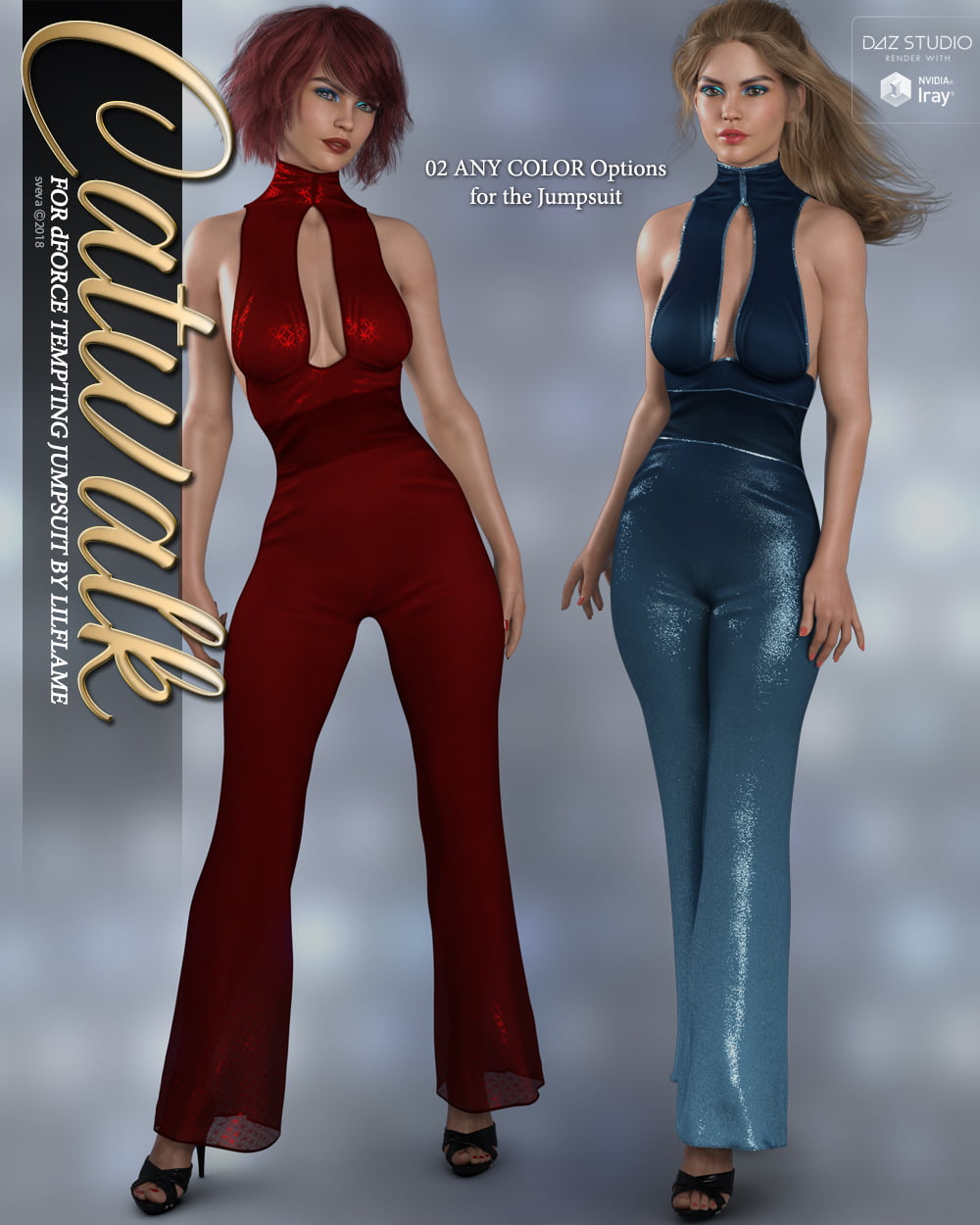 Catwalk for dForce Tempting Jumpsuit G8F