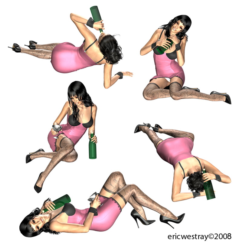 20 Personal Party Poses 5 for V4