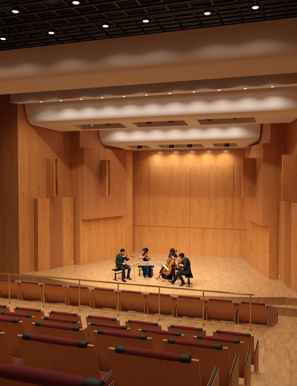 Recital Hall and Auditorium