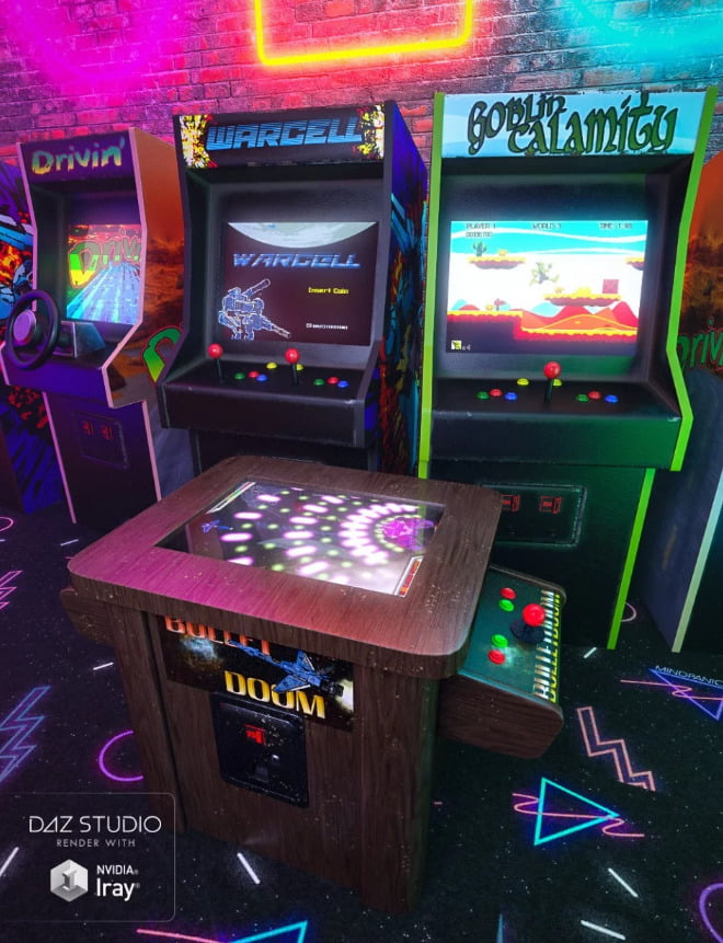 Retro Arcade Cabinets