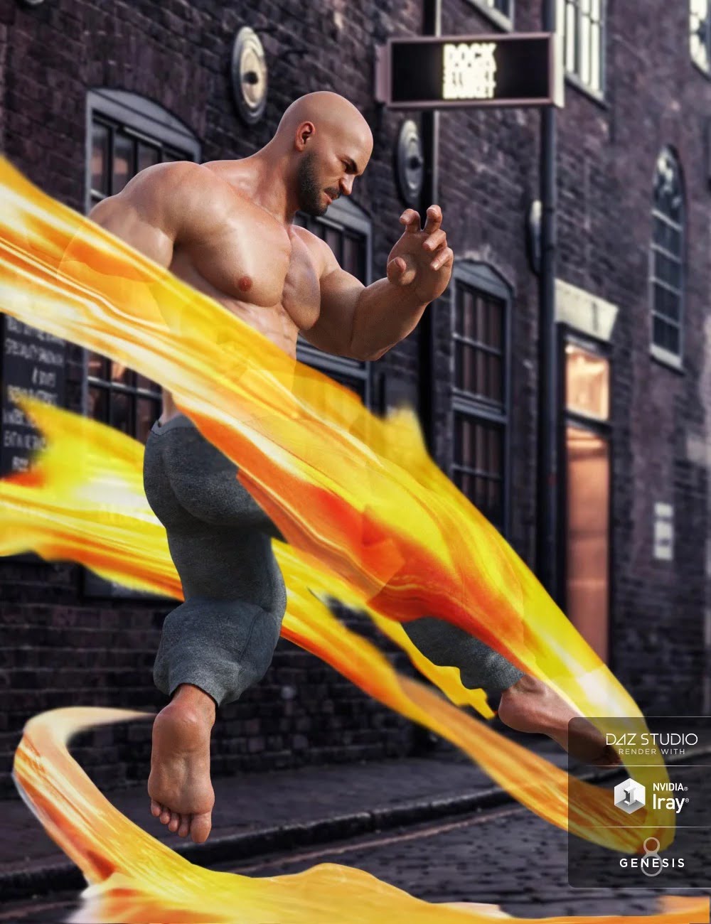 Super Fighter Poses for Genesis 8