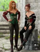 dForce Ruby June Outfit Textures