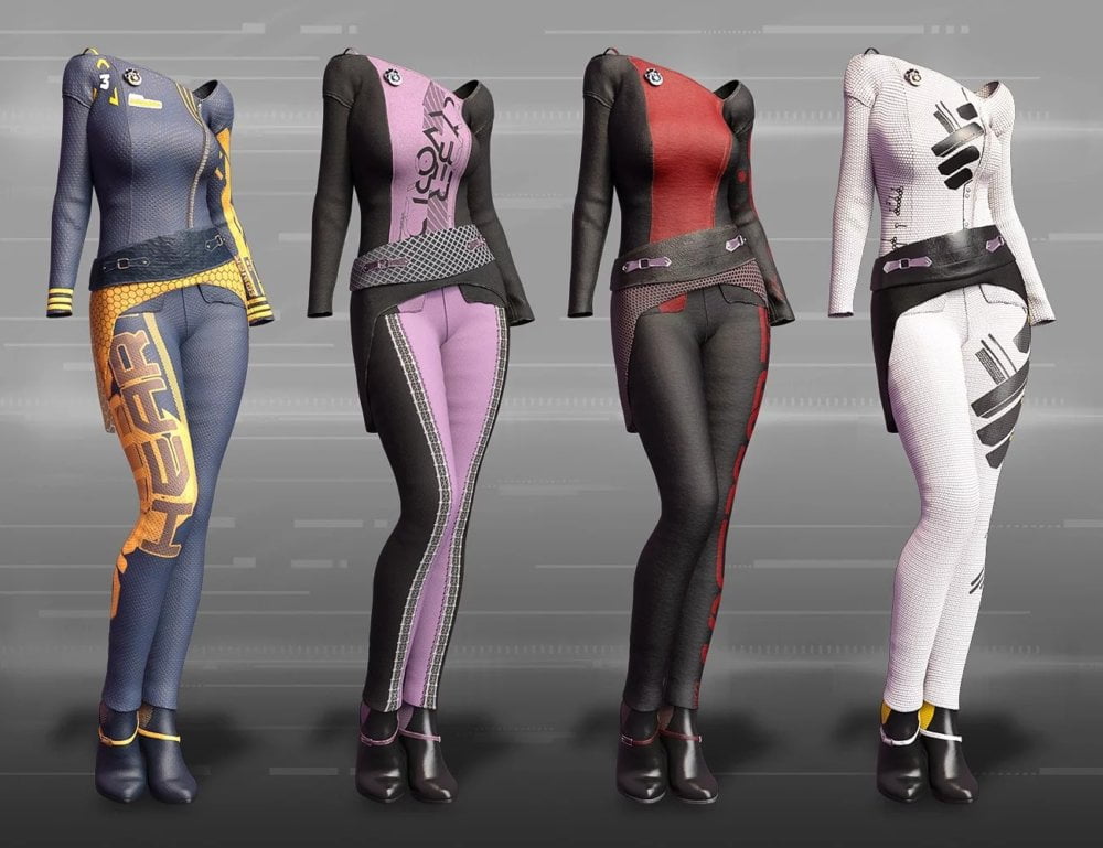 dForce Chief Officer Outfit Textures