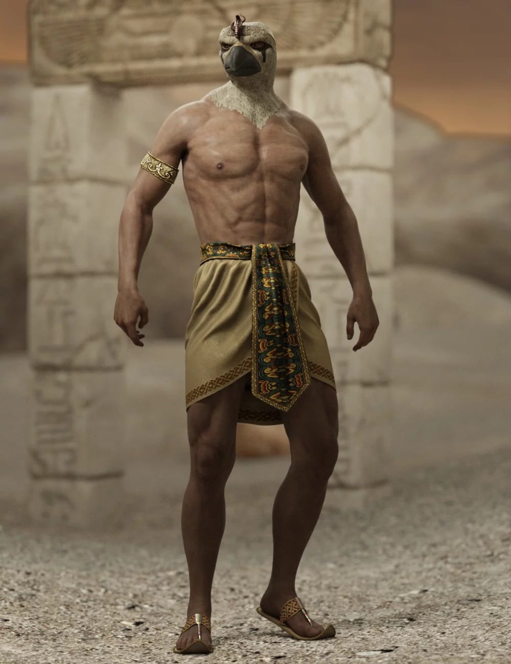 Ancient Horus for Genesis 8 Male