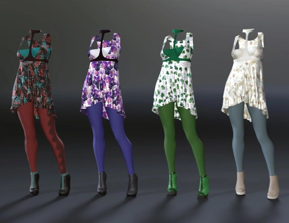 dForce Indo Spring Textures