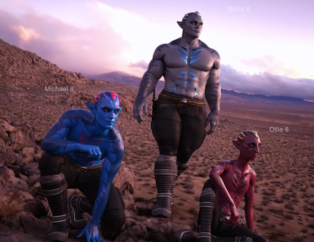 Zellarian for Nix 8 and Genesis 8 Male