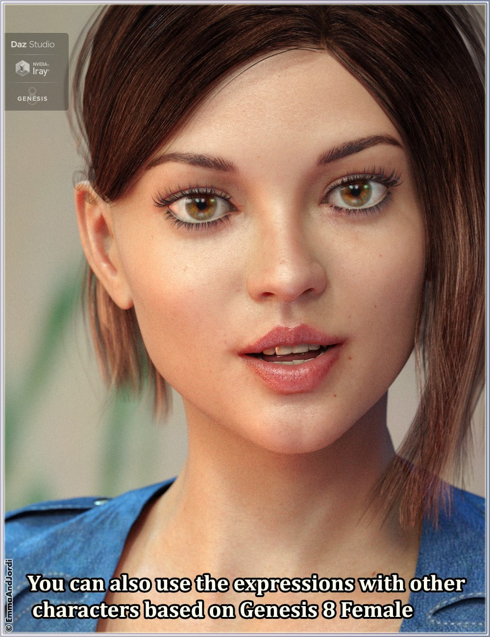 Mixable Expressions for Tika 8 and Genesis 8 Female(s)