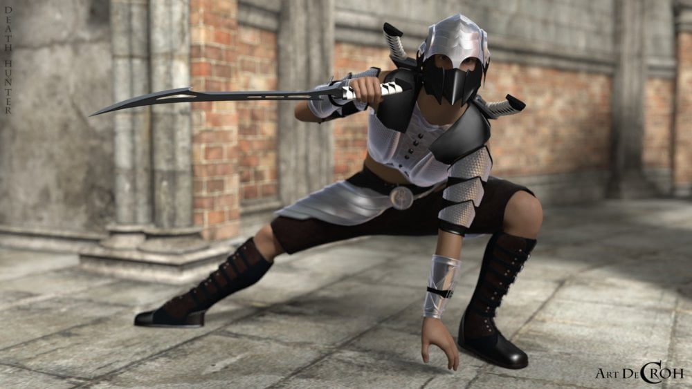 Death Hunter for Genesis 8 Male(s)