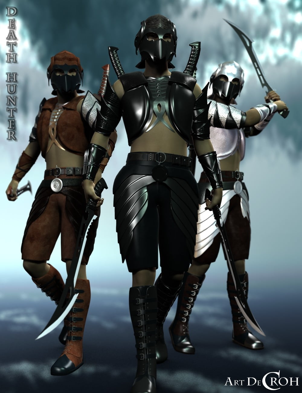 Death Hunter for Genesis 8 Male(s)