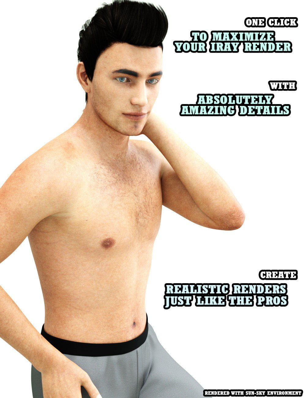 EcVh0 Iray Skin Shader for Genesis 8 Male(s)