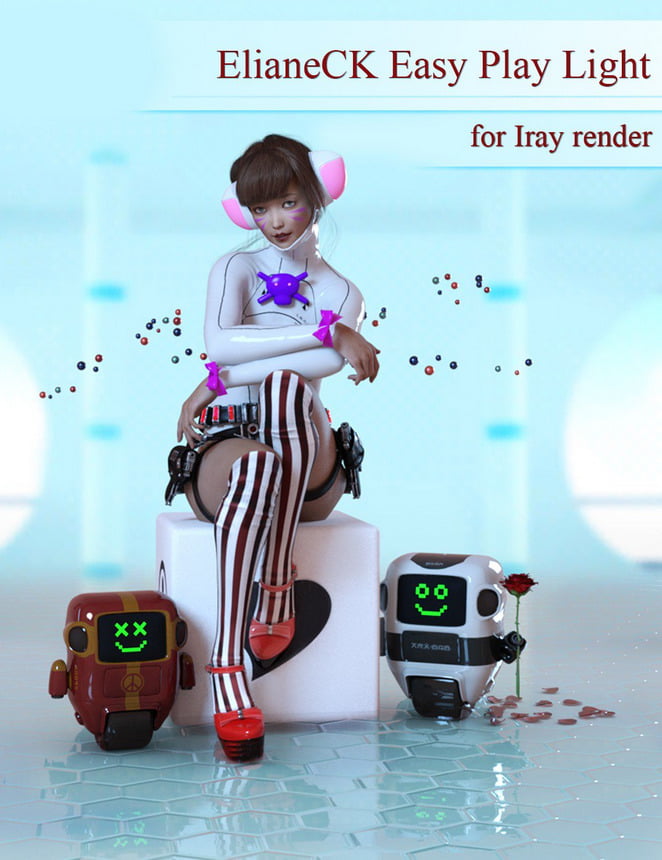 ElianeCK Easy Play Lights for Iray