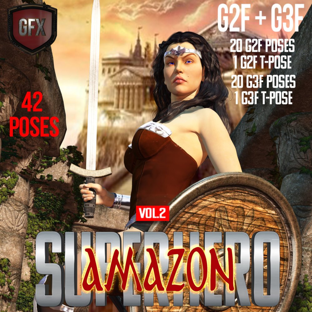 SuperHero Amazon for G2F & G3F Volume 2