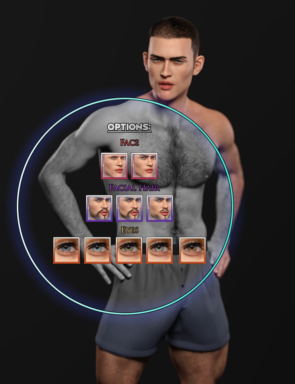 Hanler For Genesis 8 Male